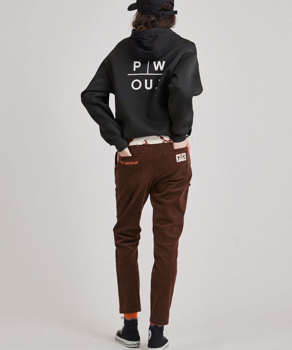 PW CIRCULUS 【WOMEN】コーデュロイ テーパードパンツ 