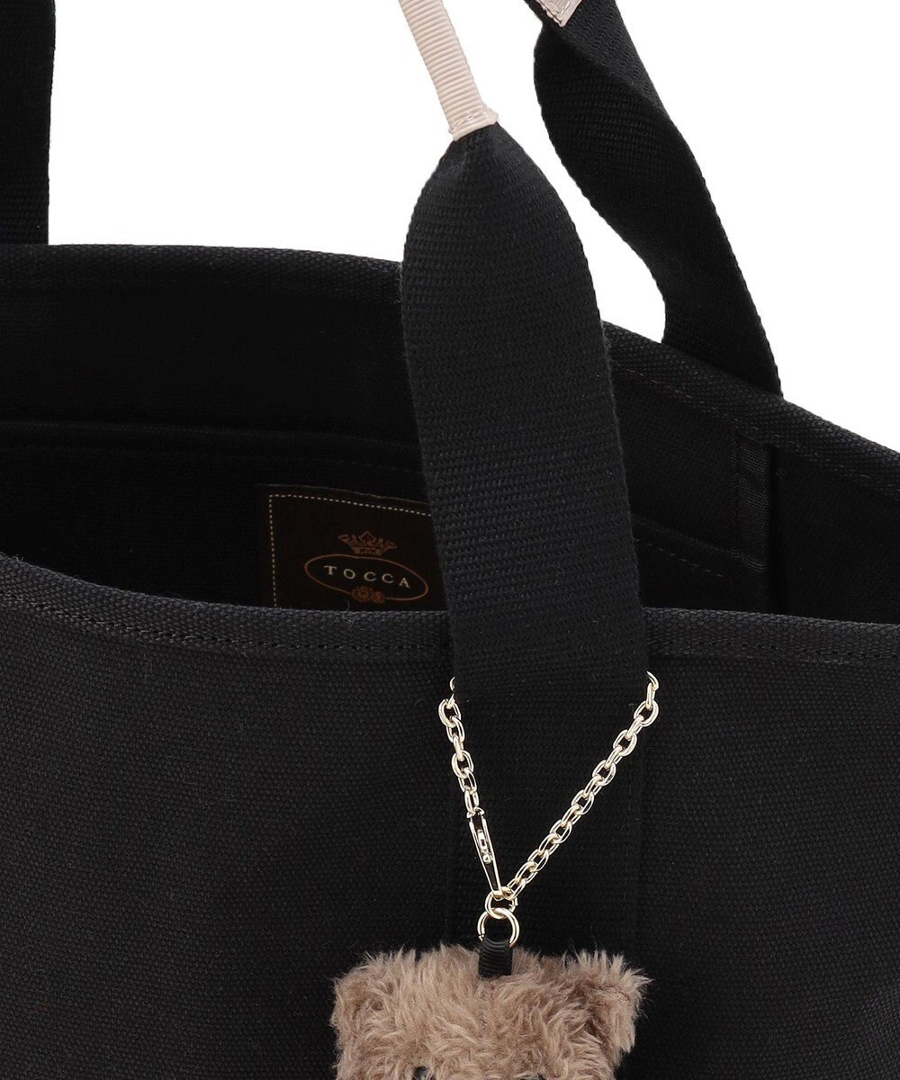 TOCCA 【ぬいぐるみチャーム付き】TOCCA AMICO CANVAS TOTE キャンバストート 