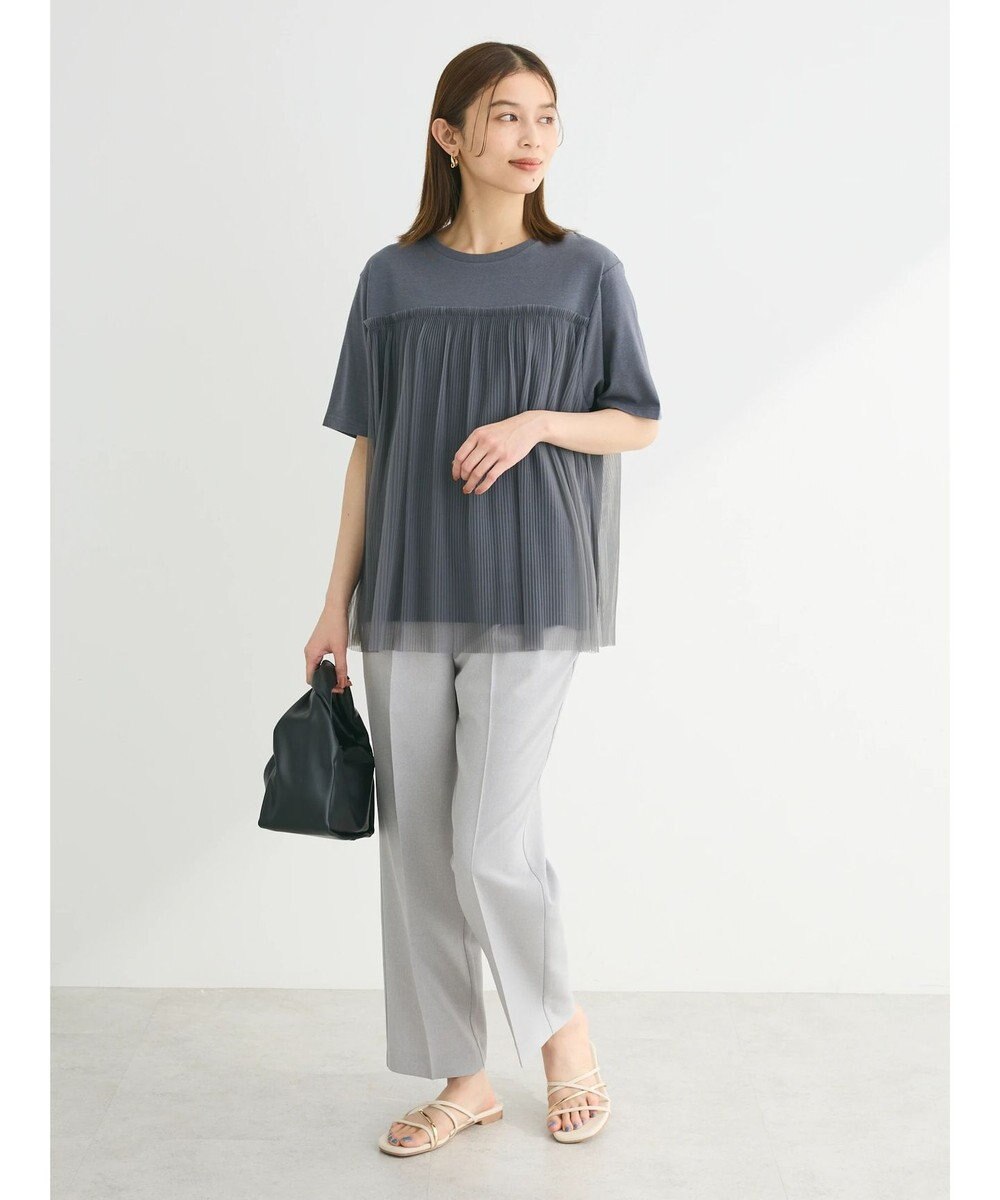 Green Parks プリーツチュールドッキングプルオーバー 