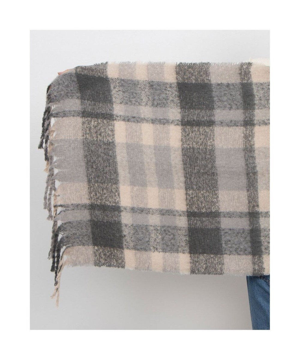 UNBILLION カシュネ cache nez / リサイクルポリニュートラルカラーチェックストール 