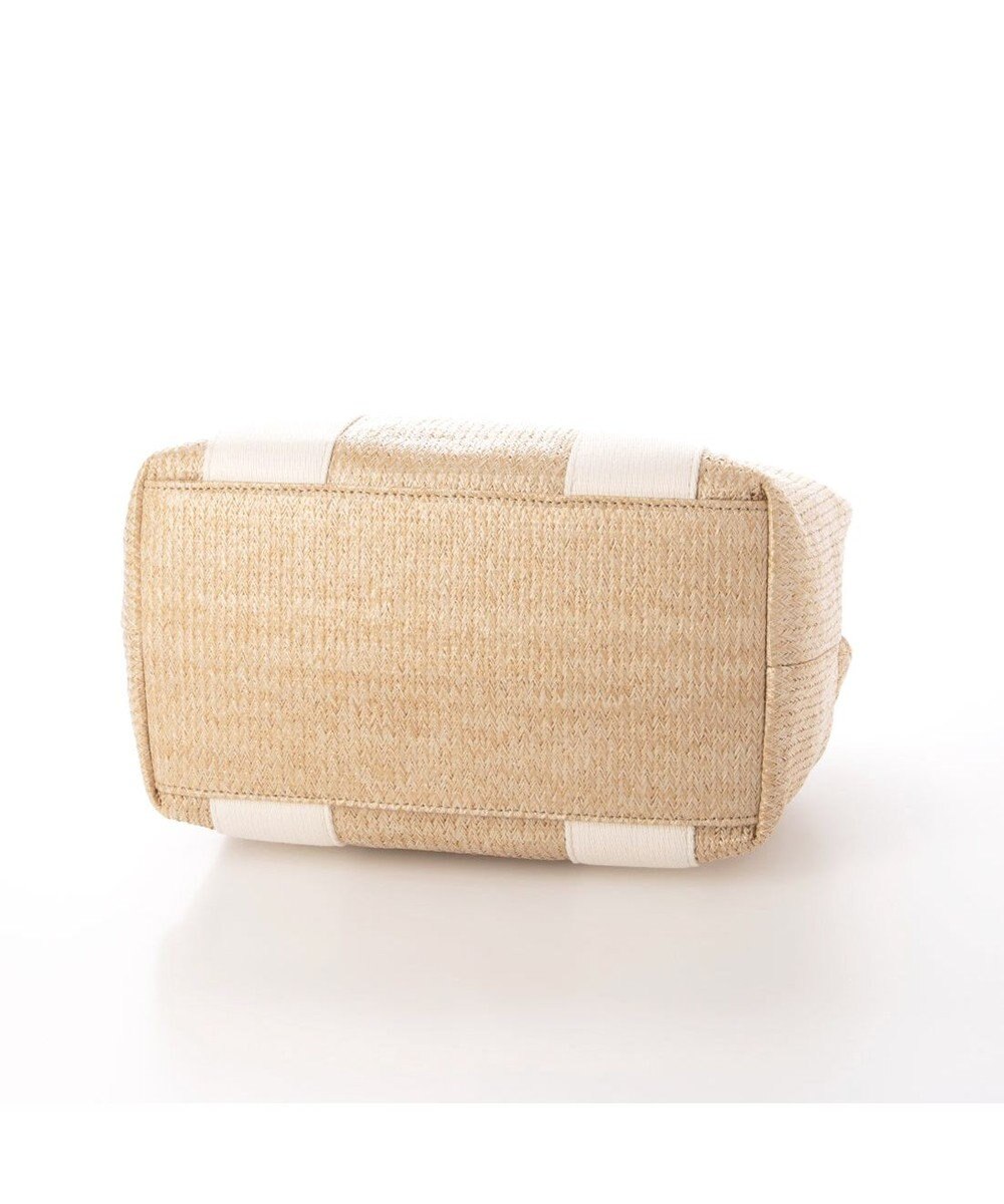 UNBILLION カシュカシュ cachecache / 雑材風テープハンドルパーテーショントート 