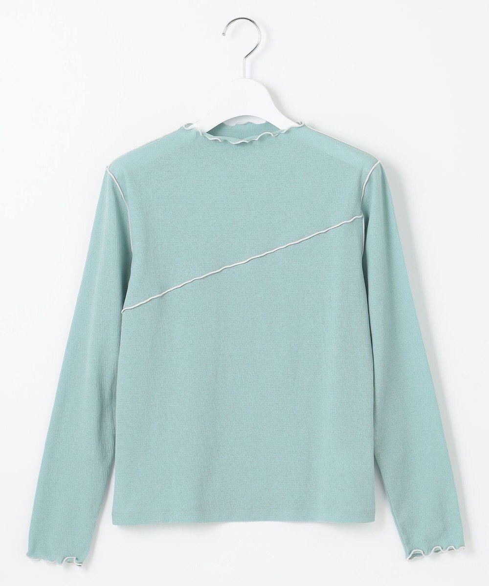 Feroux 【洗える】シアーメロー プルオーバー 