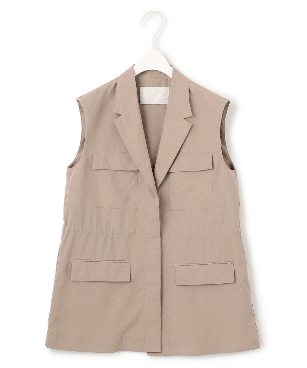 ICB 【一部カラーのみ接触冷感・洗える】UnleashLite ジレ 