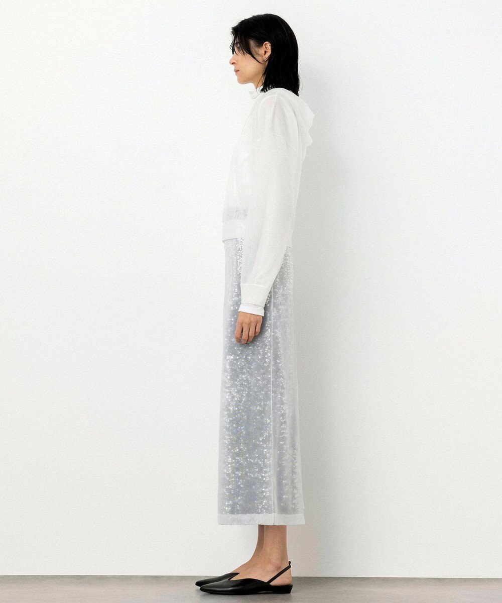 NAVE 【Nave・洗える】シアーニット スカート 