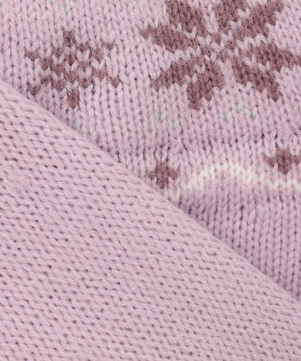 ANY KIDS ノルディック柄 ニット 