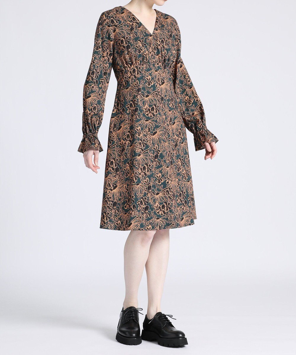 Paul Smith Wild Flowers ワンピース ブルーグリーン