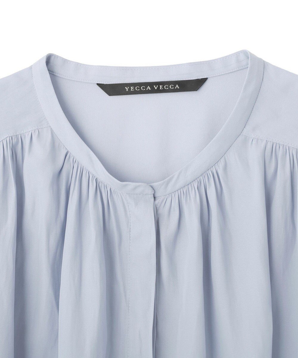YECCA VECCA ギャザーブラウス 