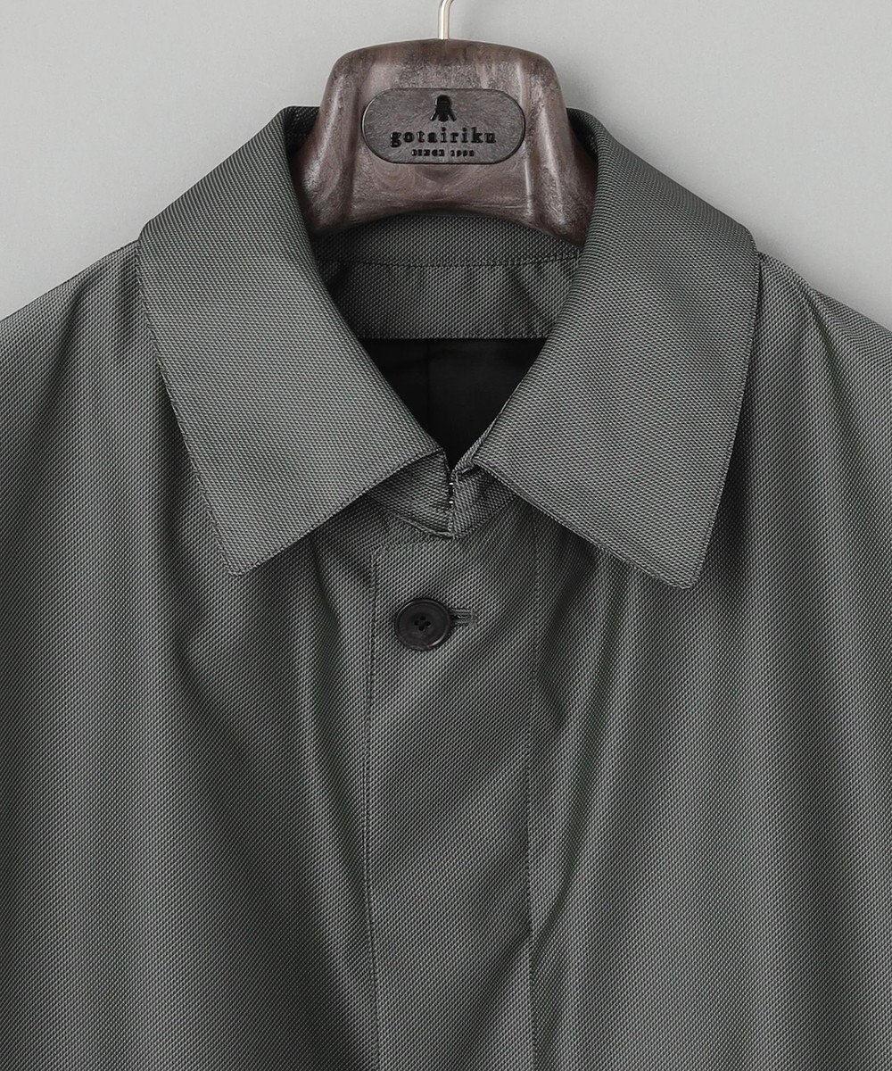GOTAIRIKU 【防水/軽量/シワになりにくい】ラスタードビーメモリーラミネーションコート_ ステンカラー(24年モデル) 