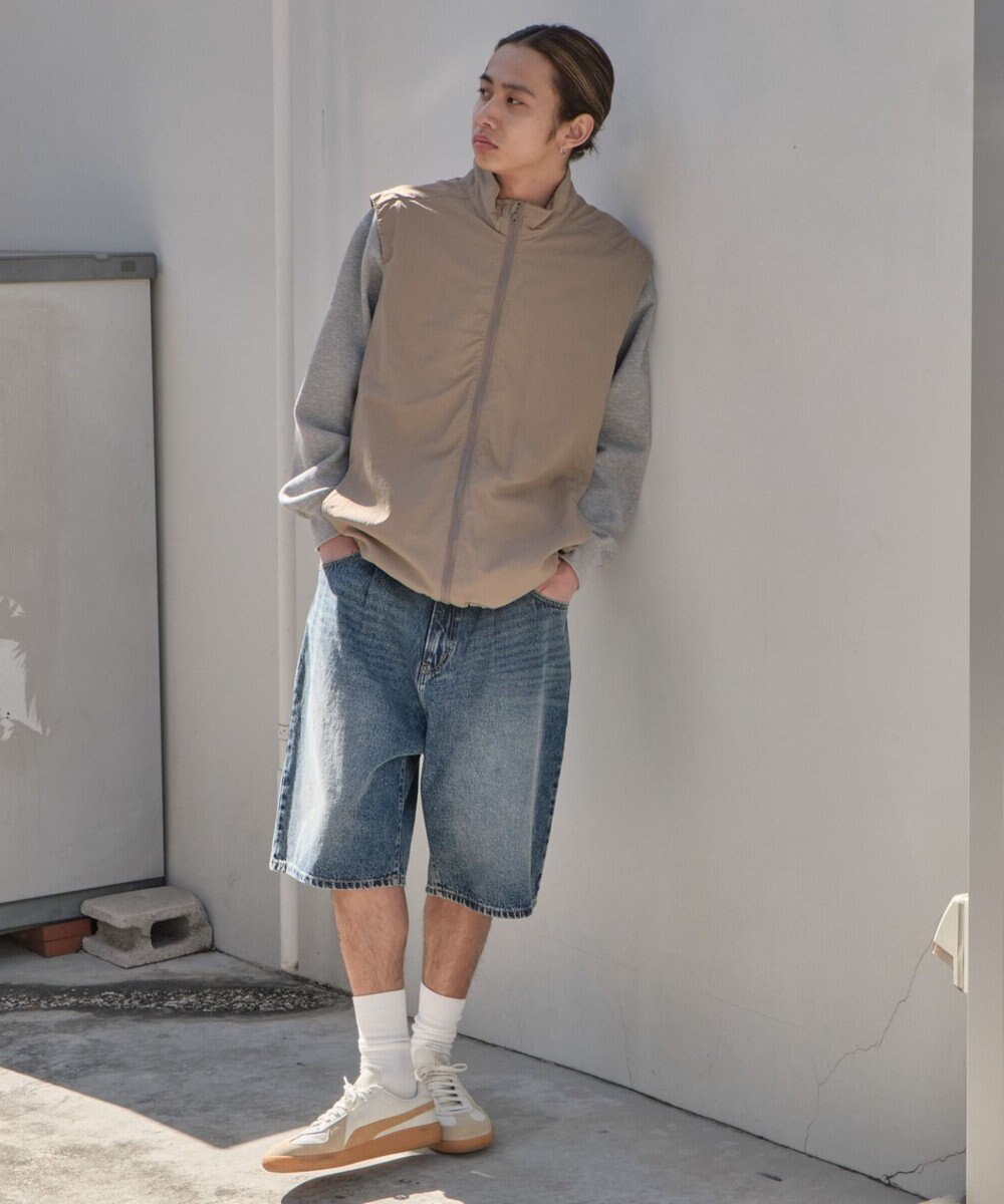 WEGO イージーバギーデニムショーツ 