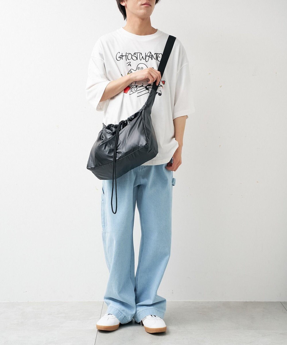 WEGO 【CONVERSE/ユニセックス着用ITEM】別注CONVERSEドローコードショルダーバッグ 