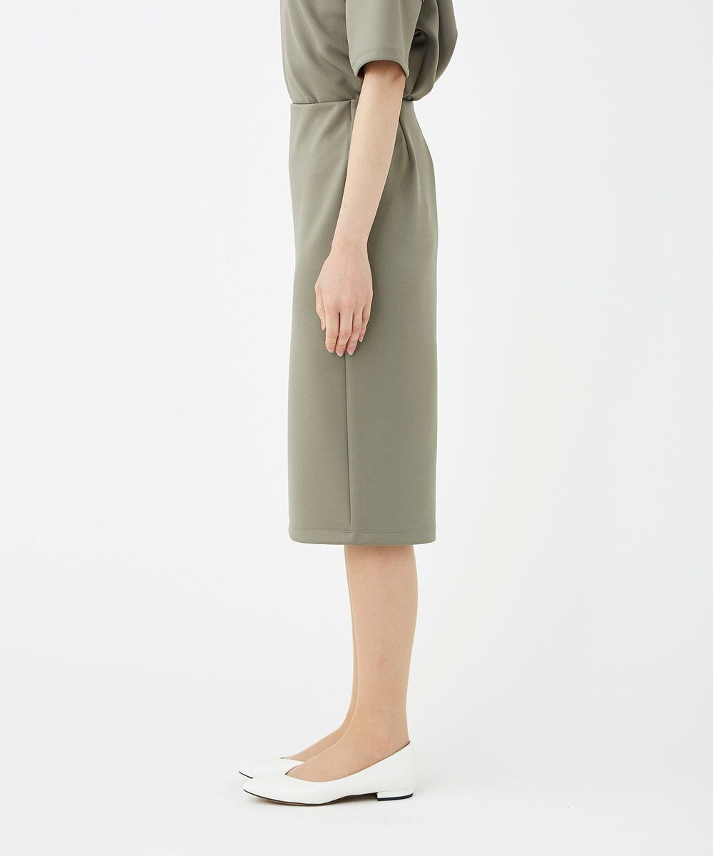 KASHIYAMA 【抗菌繊維】スタイリッシュジャージー ロングスカート 