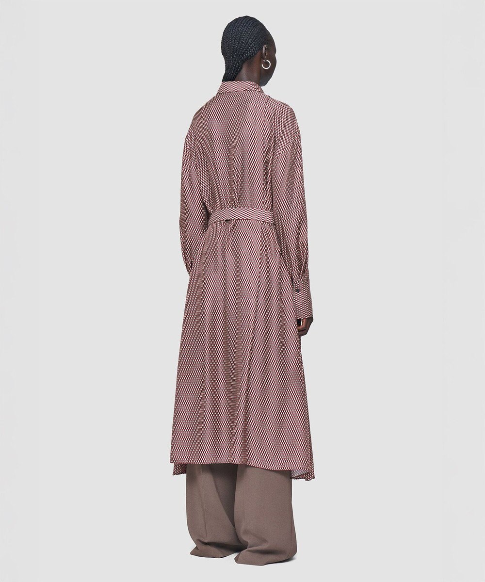 JOSEPH 【洗える】オーバーレイプリント　ドレス 