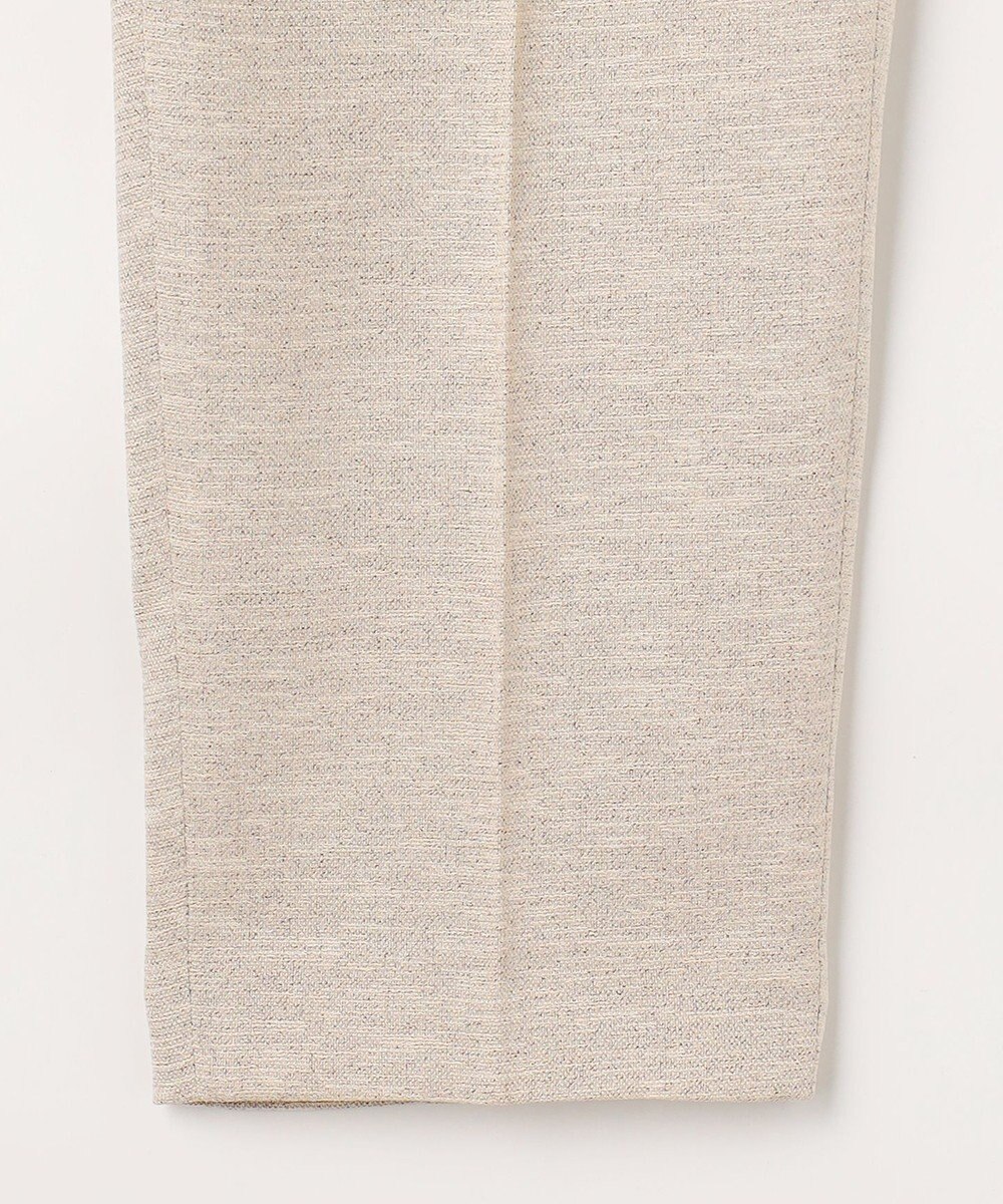 組曲 ライトリネンライクテーパード パンツ 