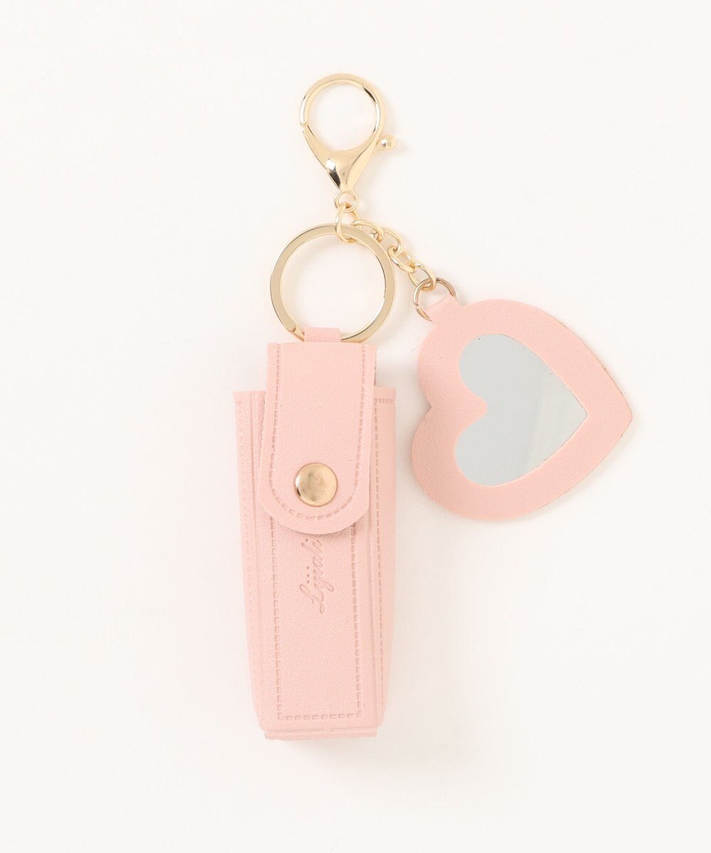 UNBILLION カシュカシュ cachecache / ハートミラー付きリップケース 