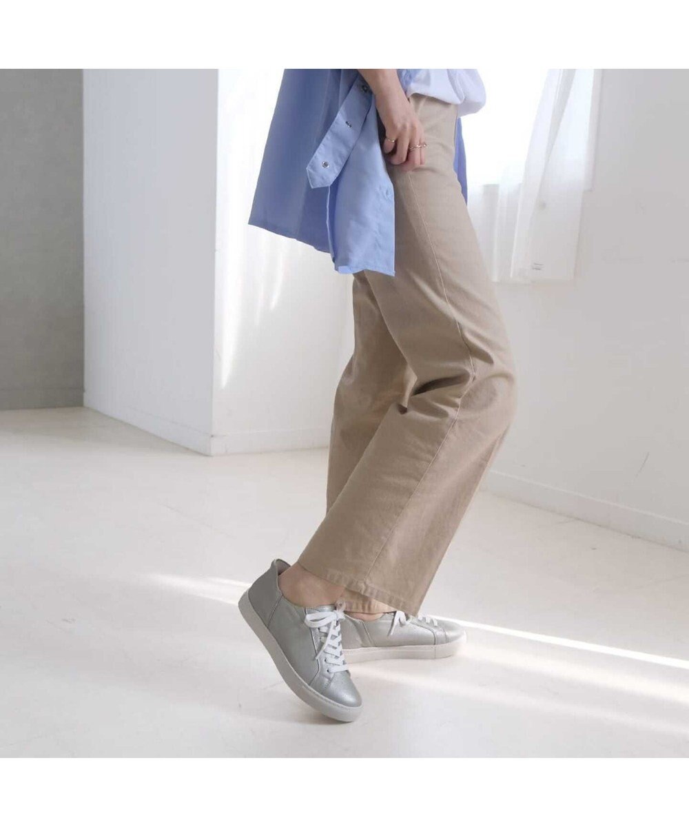 Pointer 本革スライドオンスニーカー 