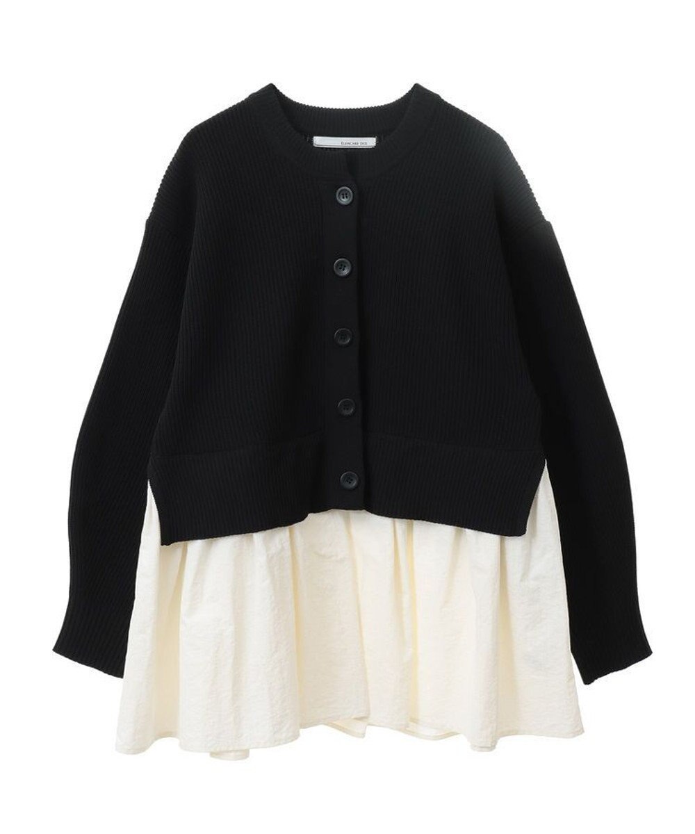 Green Parks ・ＥＬＥＮＣＡＲＥ　ＤＵＥ　スソレイヤーニットカーディカ 