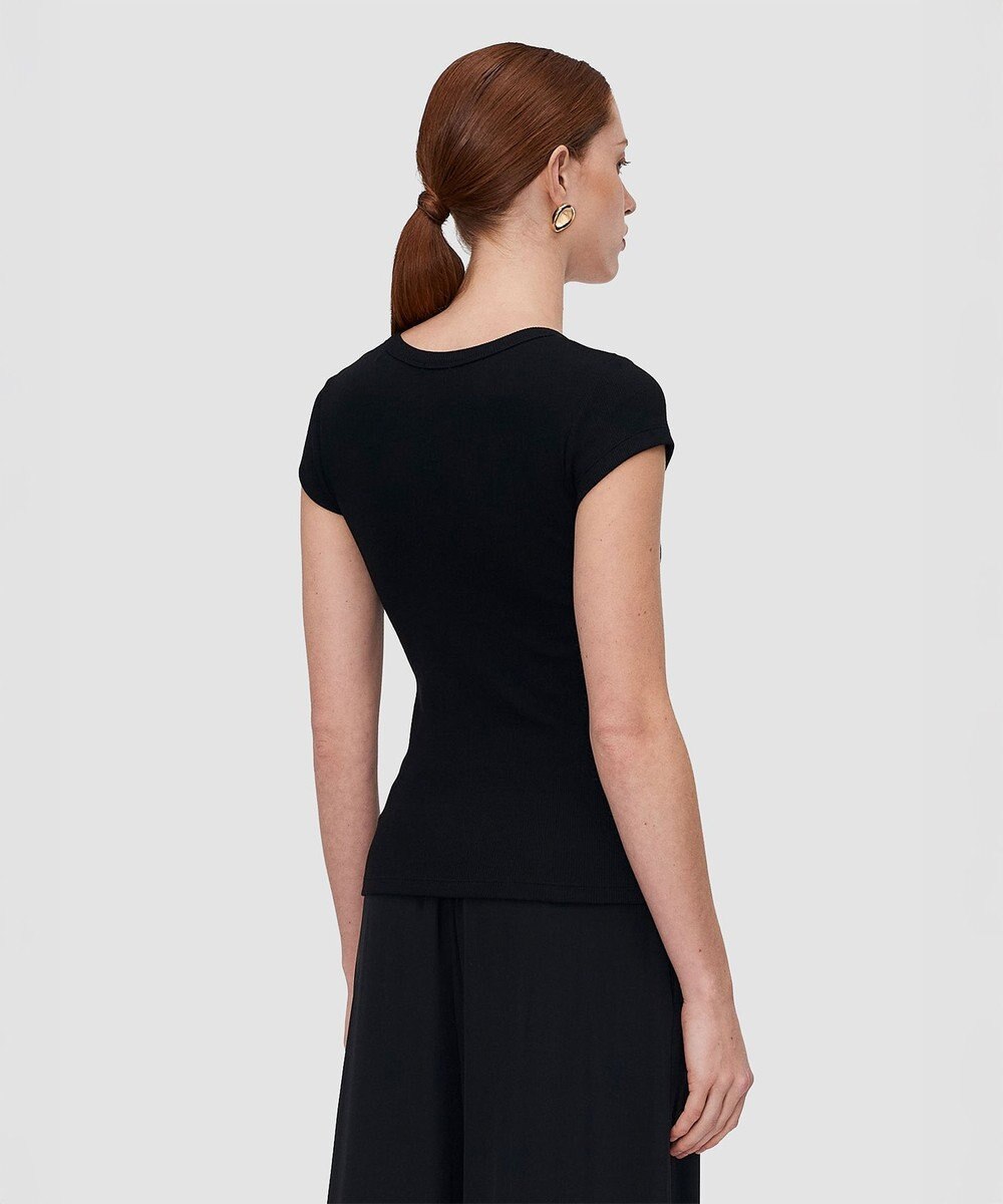 JOSEPH コットンリブ　トップ 