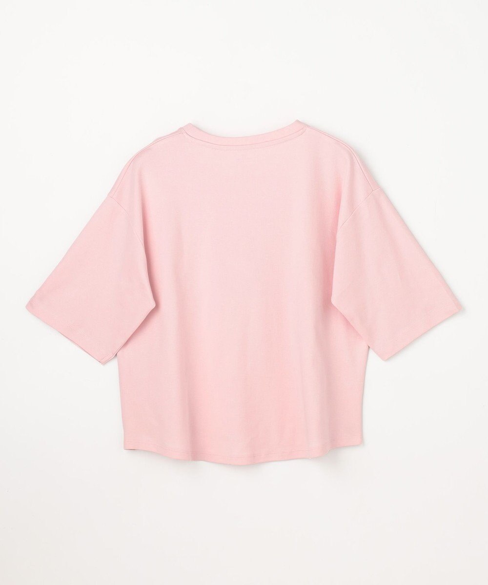 ANY 【Sサイズあり】オーガニックコットンスムース5分袖Tシャツ 