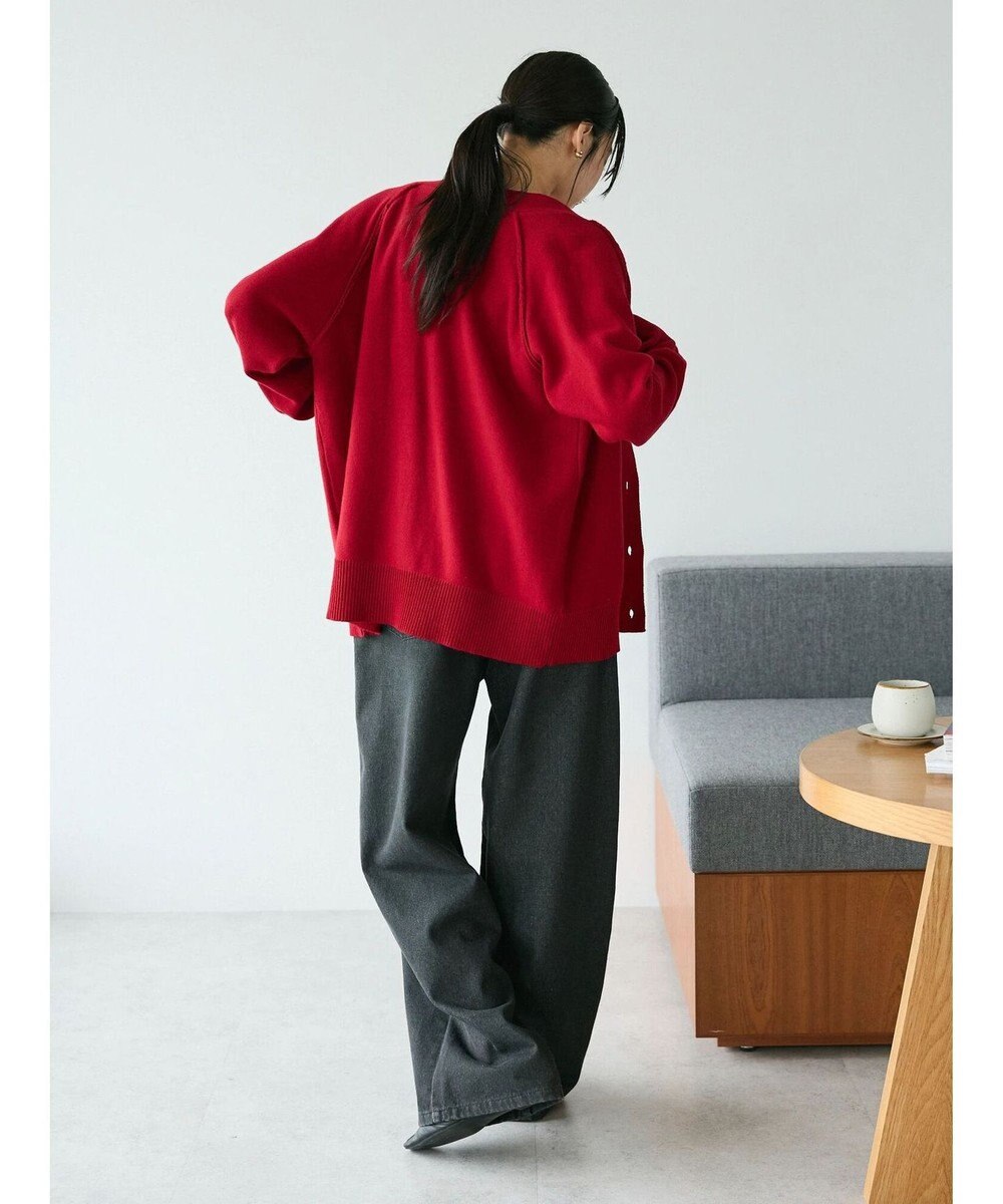 CRAFT STANDARD BOUTIQUE アウトリンキングニットカーディガン 