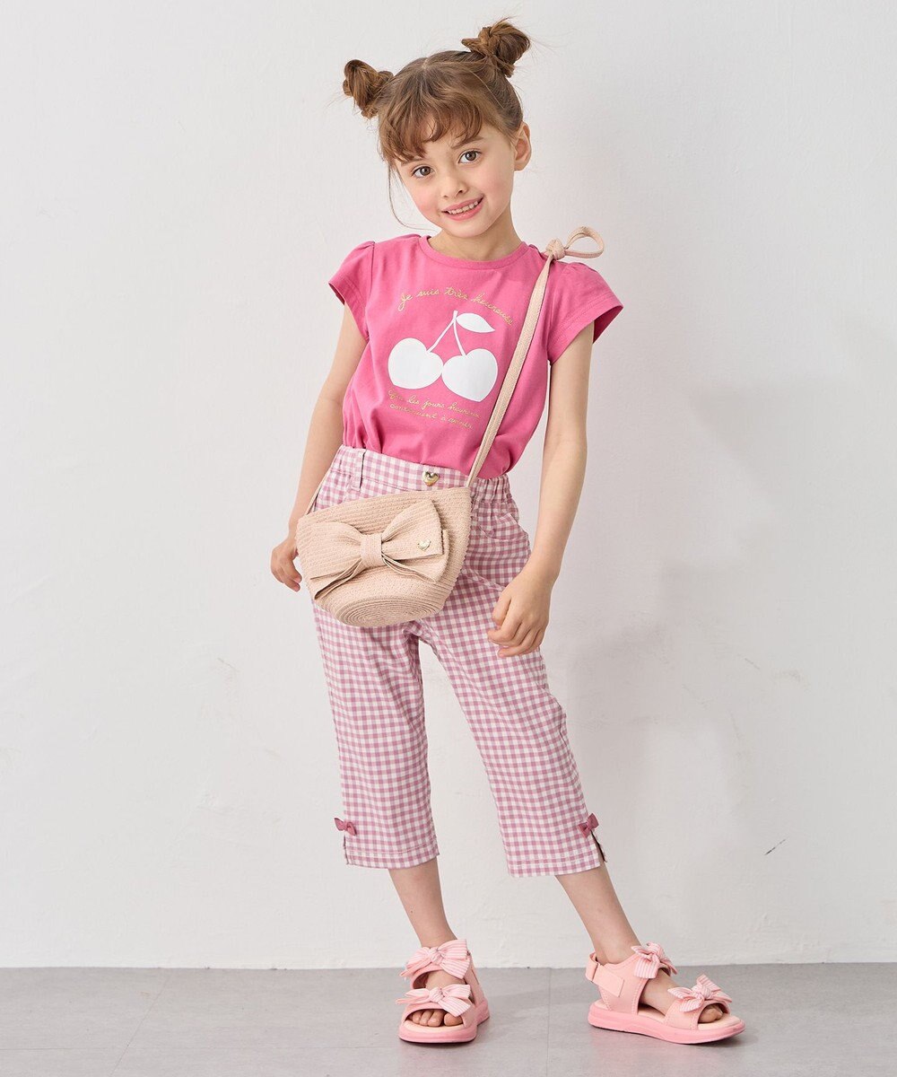 ANY KIDS 【水で色が変わる】接触冷感 しろくま ミラクルプリント Tシャツ 