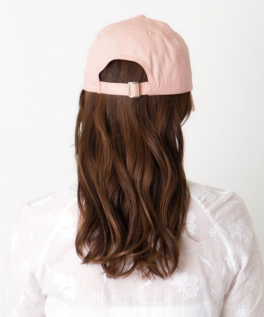 MOONBAT PAUL&JOE ACCESSOIRES(ポール&ジョー）ロゴ入り 深キャップ 帽子 ネコチャーム付 UVカット 