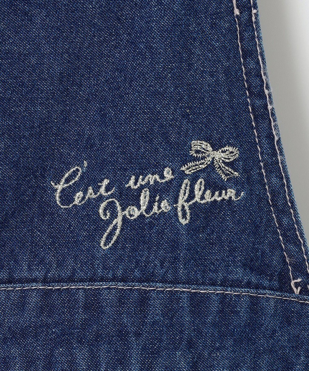 ANY KIDS デニムジャンパースカート 