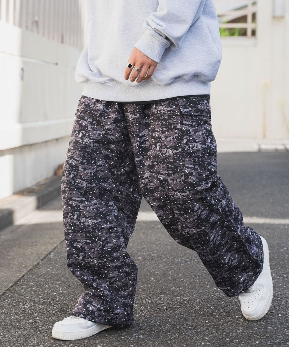 WEGO リップストップ　カーゴパンツ 