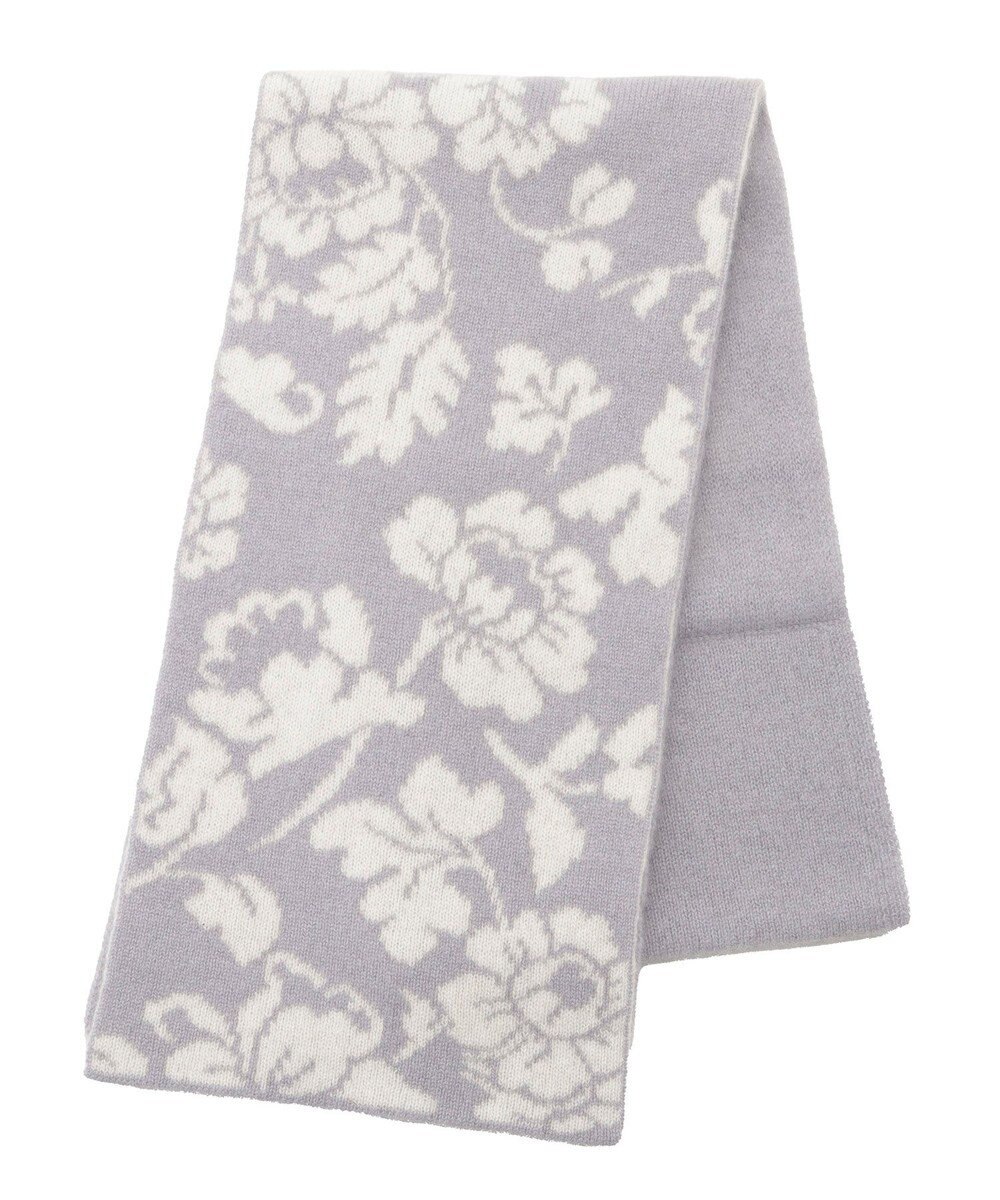 MOONBAT mila schon カシミヤ100%ジャカードプチマフラー 