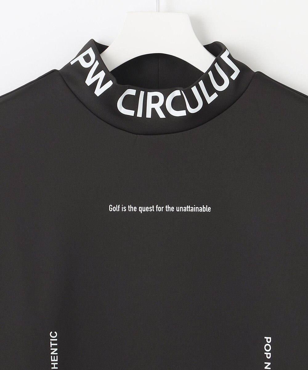 PW CIRCULUS 【イージーケア / 軽量 / 一枚でサマになる】【MEN】 ロングスリーブ モックネック 