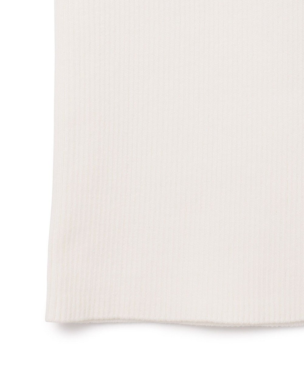 GRACE CONTINENTAL スクエアリブニットトップ 