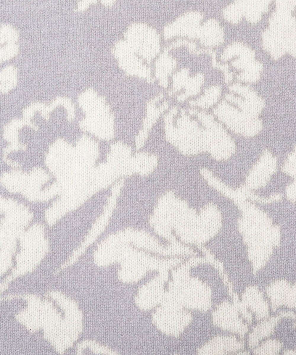 MOONBAT mila schon カシミヤ100%ジャカードプチマフラー 