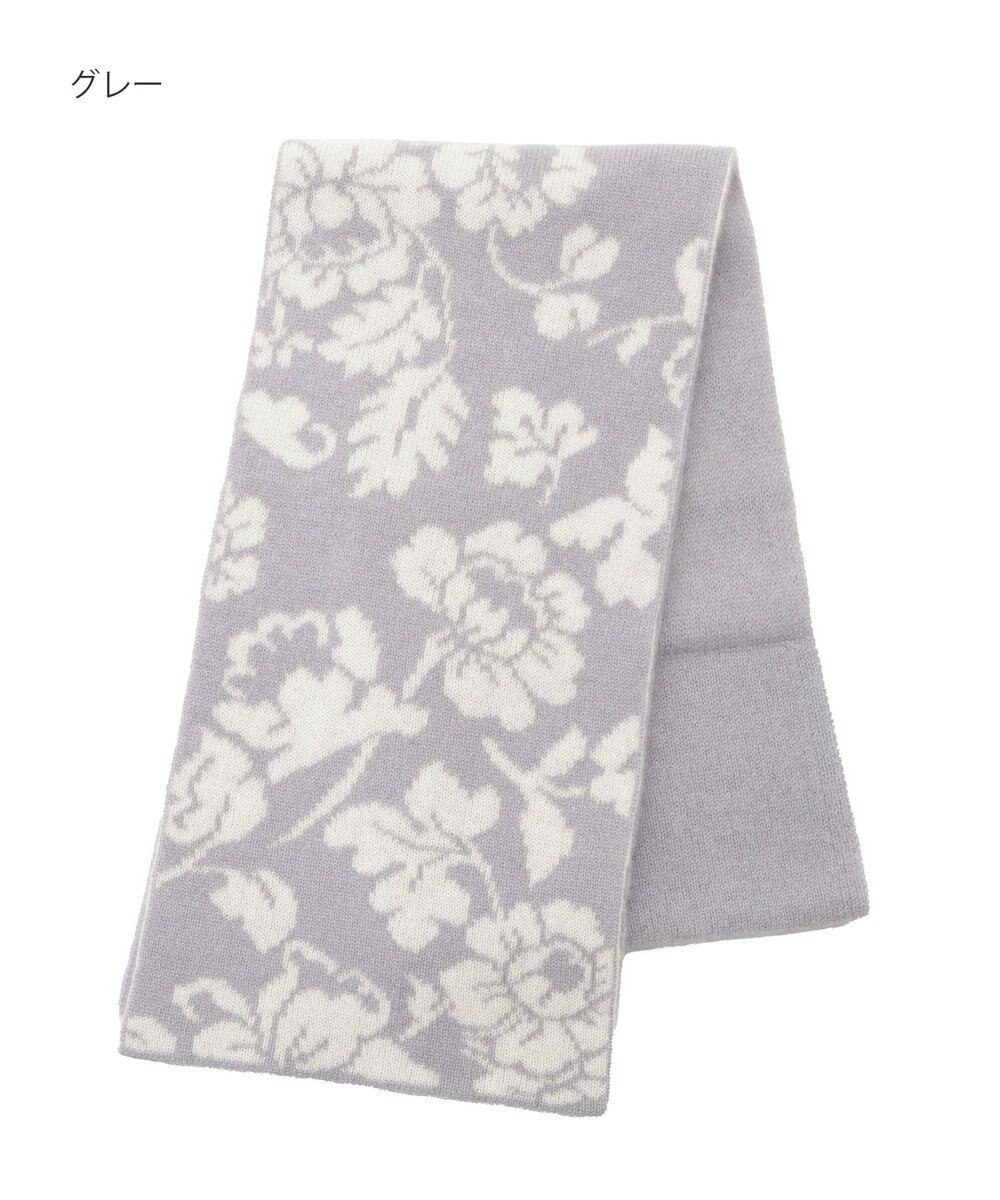 MOONBAT mila schon カシミヤ100%ジャカードプチマフラー 