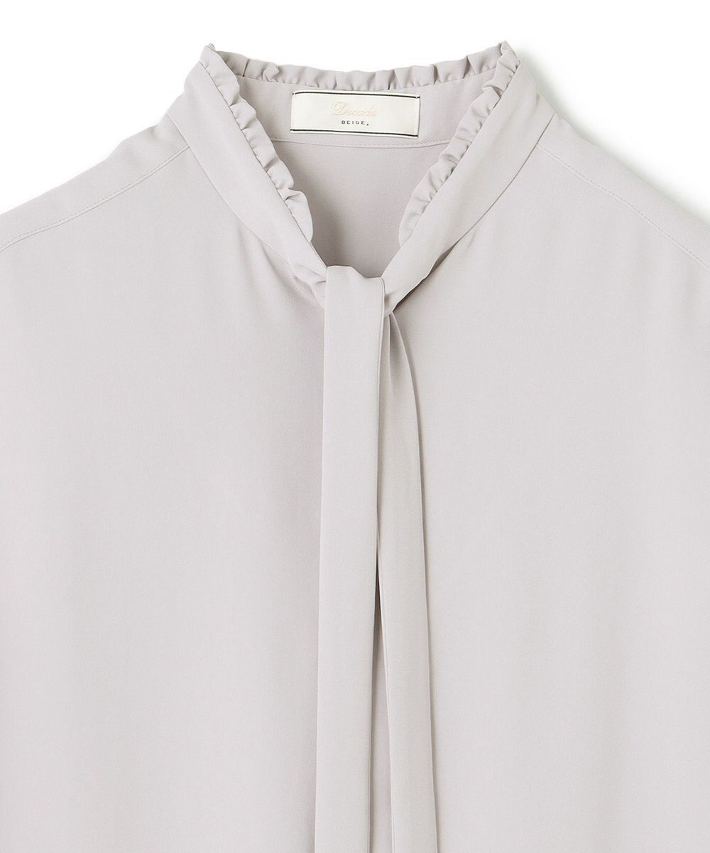 BEIGE， 【洗える】EVA / ボウタイブラウス 