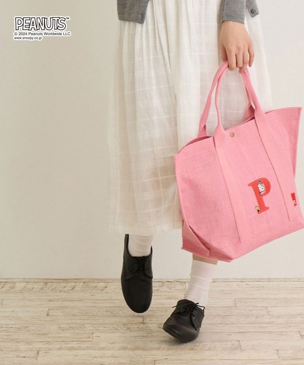 ROOTOTE 8598【スヌーピー】IP.ミディアム.ジュート.ピーナッツ-9D 