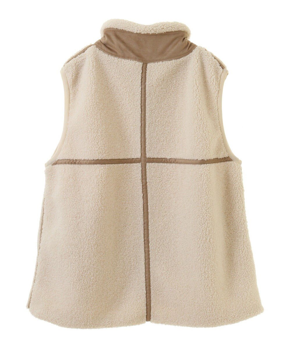 Green Parks スタンドカラーボアＺＩＰベスト 