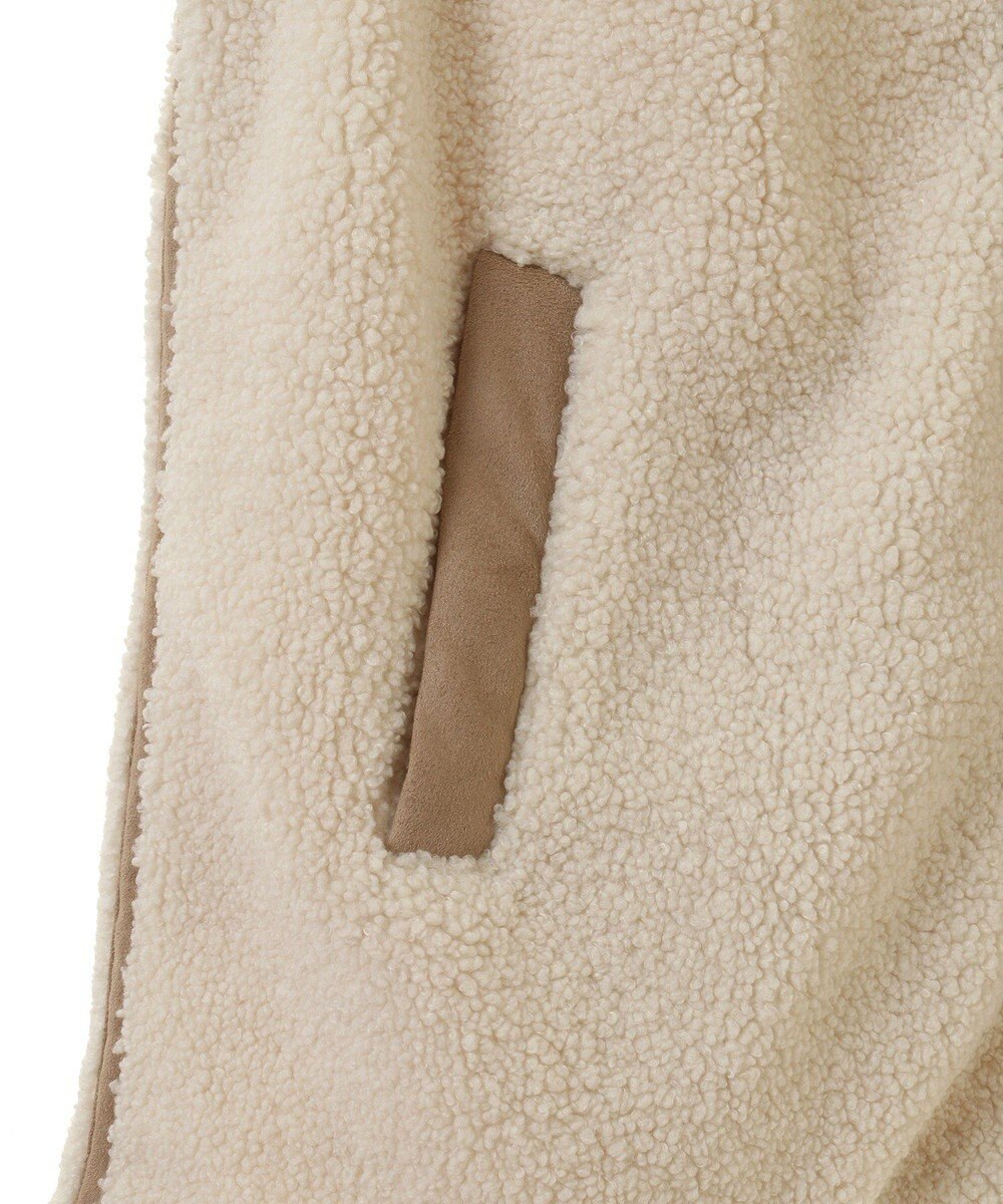 Green Parks スタンドカラーボアＺＩＰベスト 