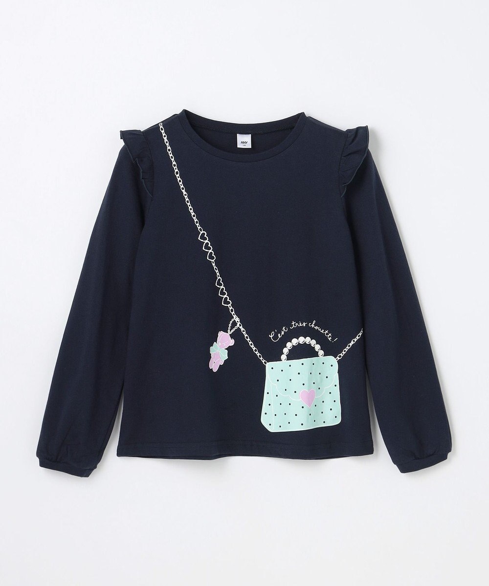 ANY KIDS 【WEB限定】7days プリント 長袖Tシャツ 