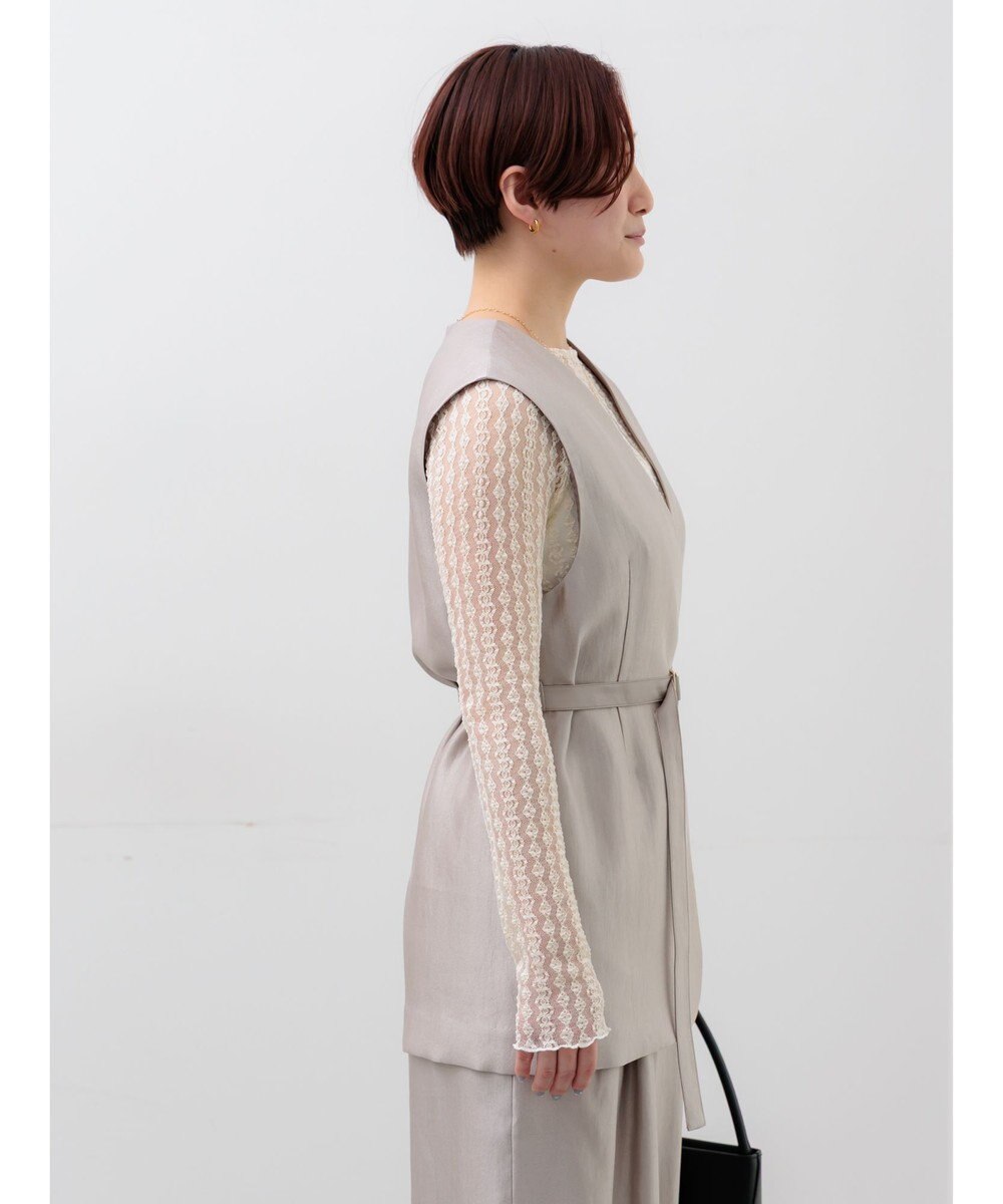 Te chichi シャイニーノーカラージレ(セットアップ可) 