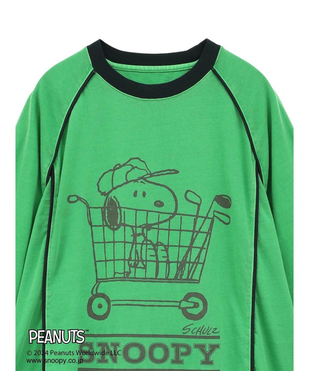 CRAFT STANDARD BOUTIQUE 【ユニセックス】PEANUTS/スヌーピー 切り替えTシャツ 
