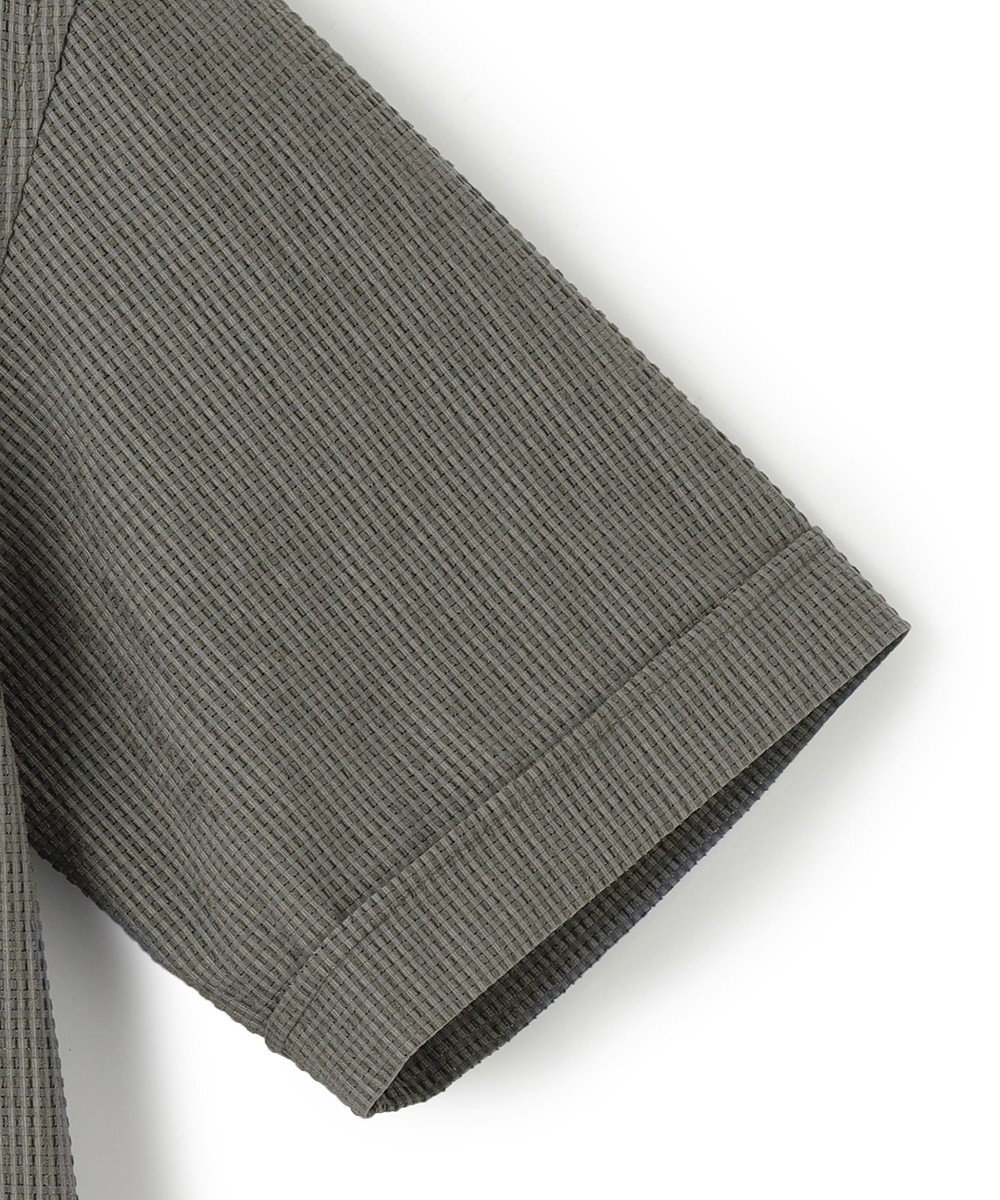 JOSEPH HOMME 新素材【通気性/ストレッチ】トリコサッカーストレッチ 　レギュラーカラー半袖シャツ 