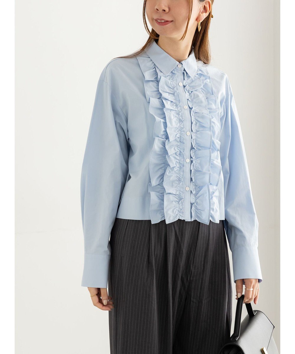 Te chichi フリルクロップトシャツ 