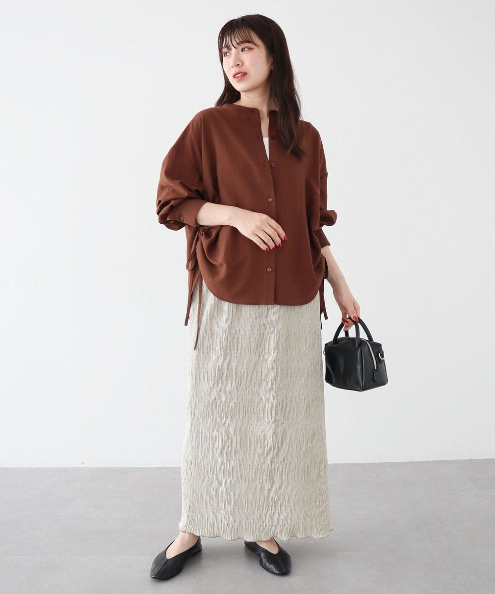 Green Parks ・ＡＮＤＳＥＡＲＣＨ　プリーツ加工Ｉラインスカート 