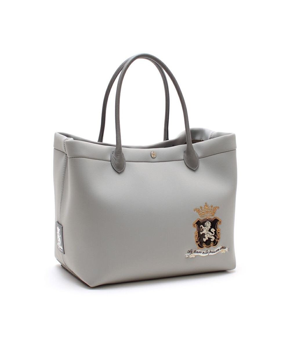 A.D.M.J. 【魔法の様に軽い】マジックライト　スパニッシュファブリックエンブレム刺しゅうトートL 