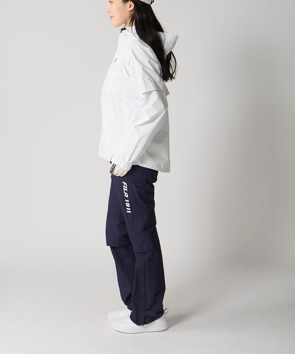 FILA GOLF／marie claire 【FILA GOLF】 収納袋付きレインウェア上下セット 