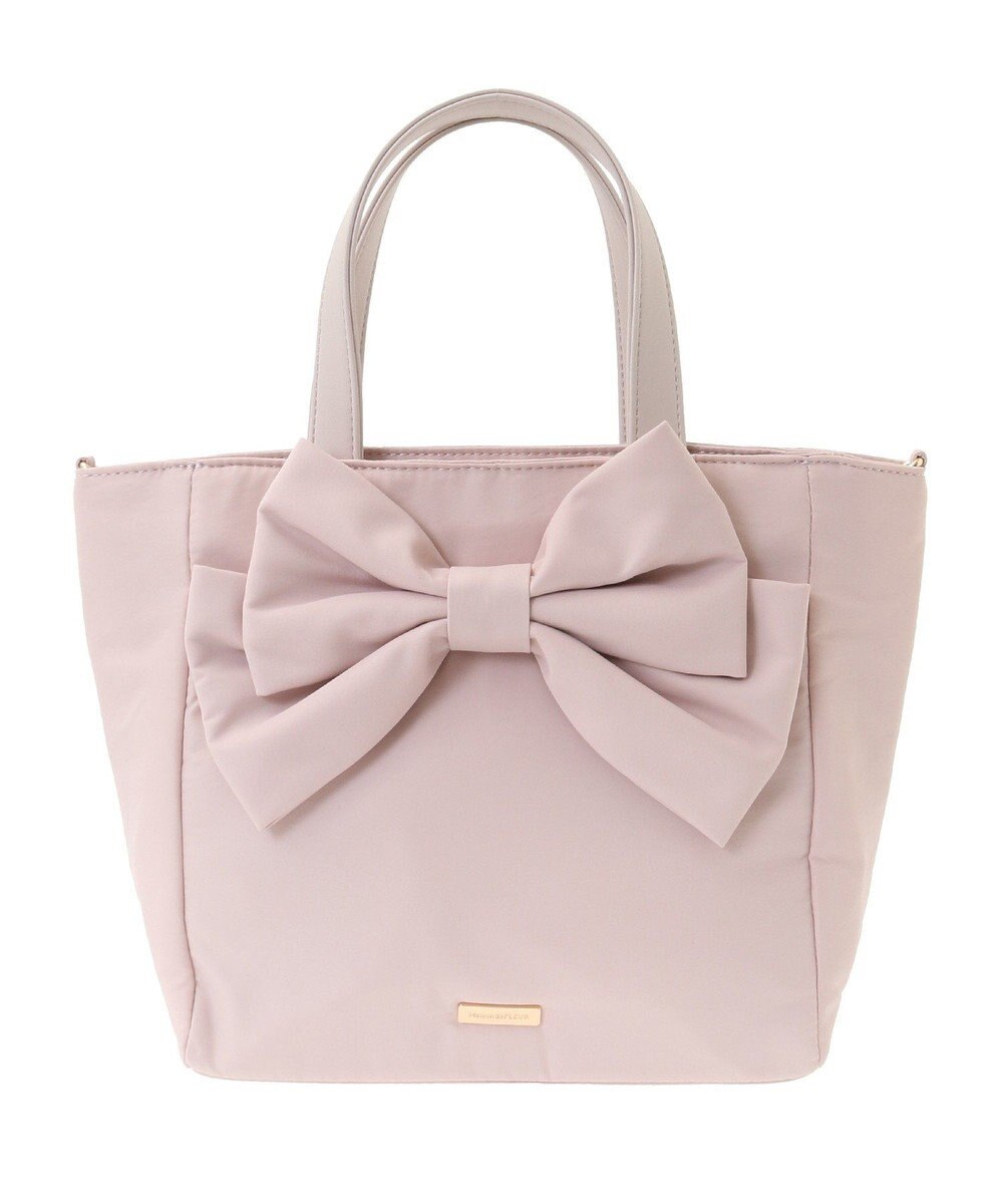 Maison de FLEUR 撥水加工3ルーム2Wayトートバッグ 