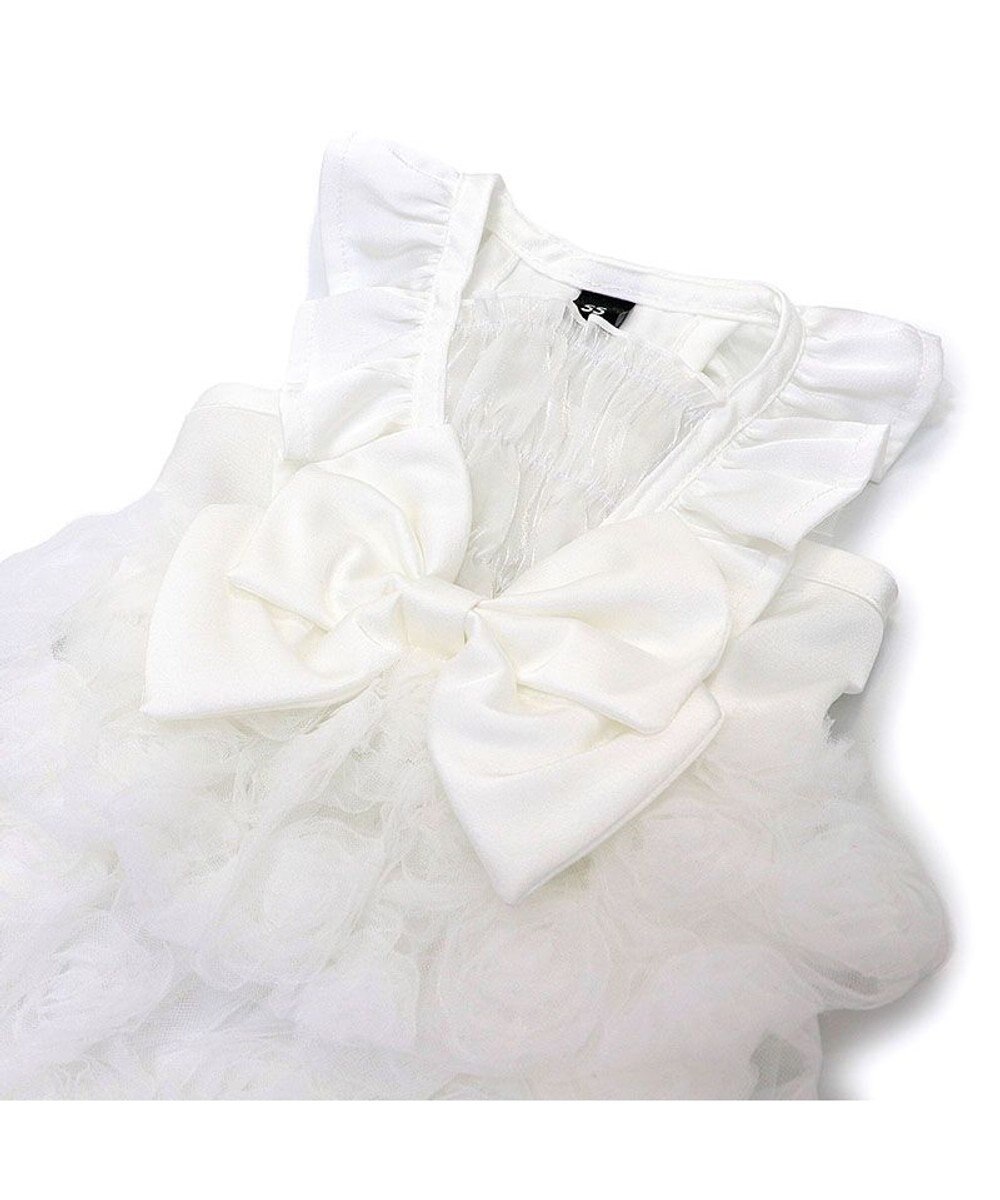 PET PARADISE cherircouture ローズチュールワンピース 《ホワイト》 小型犬 