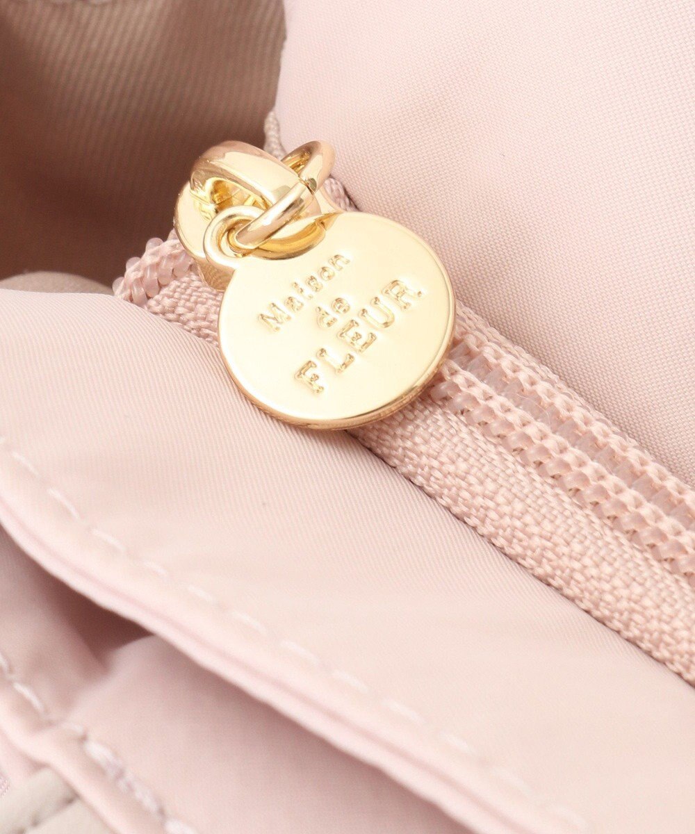 Maison de FLEUR 撥水加工3ルーム2Wayトートバッグ 