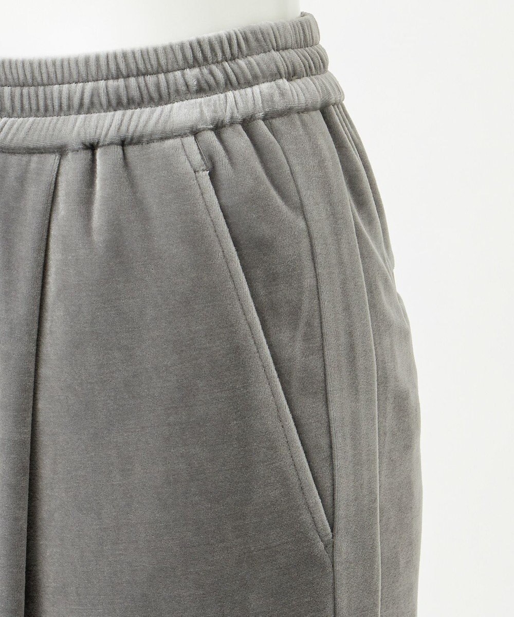 23区 【GOLD LABEL】プレミアムベロア ドロスト ワイドパンツ 