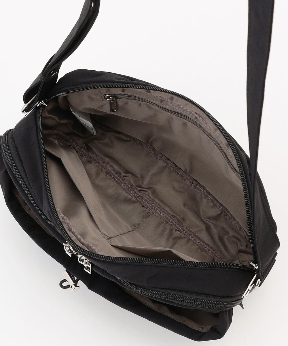 LA BAGAGERIE 【MONICA】クリンクルナイロン　ドロストショルダーバッグ 