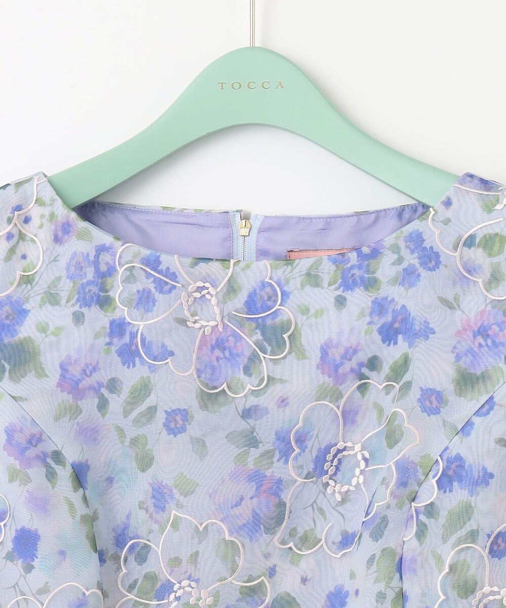 TOCCA 【消臭＆洗える】COMING UP ROSES ドレス 